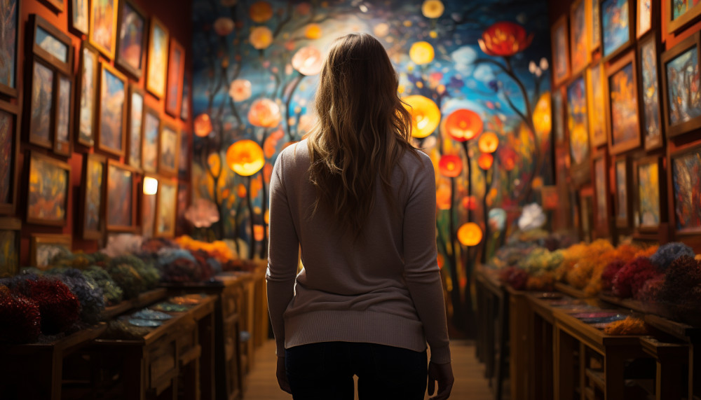 Les galeries d’art sont de plus en plus fréquentées par ces temps de COVID-19