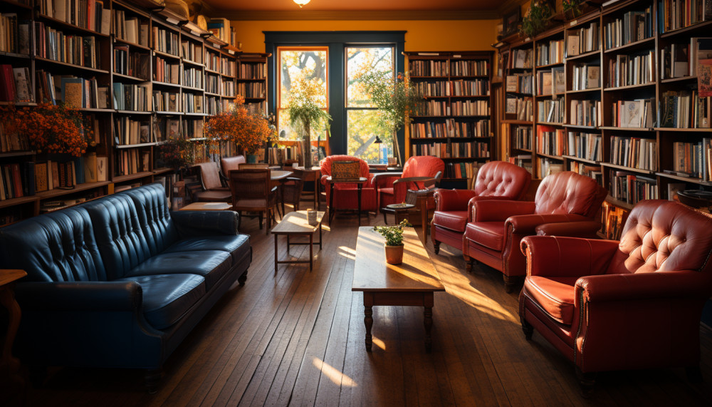 Une librairie uniquement composée de livres édités en grands caractères